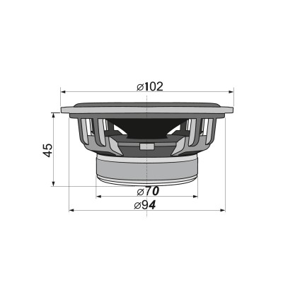 Difuzor auto, 2 cai, 4 Ohmi - CX 404